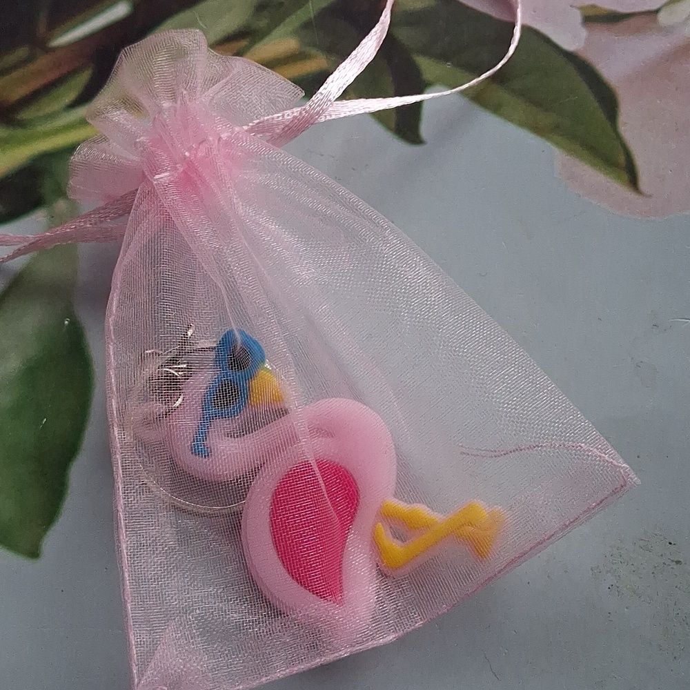 Pink Flamingo Keychain - Picture 4 of 4